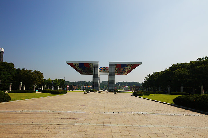 sochi, republic of korea, sculpture, construction, memorial