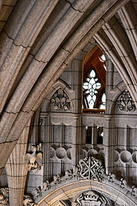 대성당, 고딕, 오타와, 캐나다, 온타리오, 기념물, 교회
