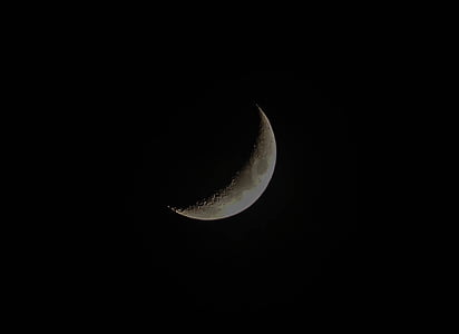 фотография, Луна, Темный, ночь, небо, Астрономия, Красота в природе