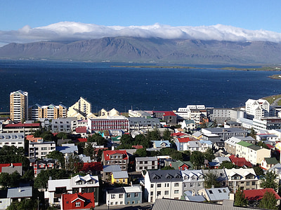 Island, Reykjavik, Reisen, Tourismus, Blick, Ziel, Isländisch