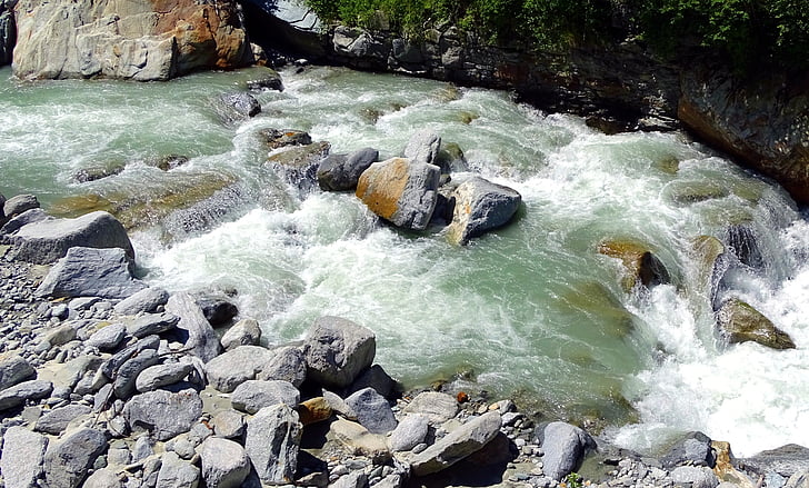 vesi, River, Luonto, Sveitsi