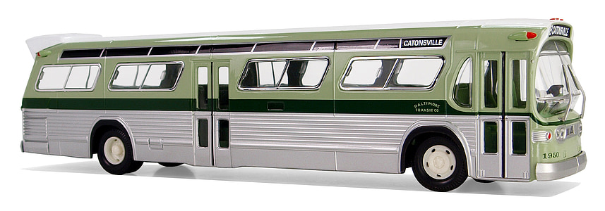 gmc td-5303, model buses, collect, hobby, leisure, model cars, buses