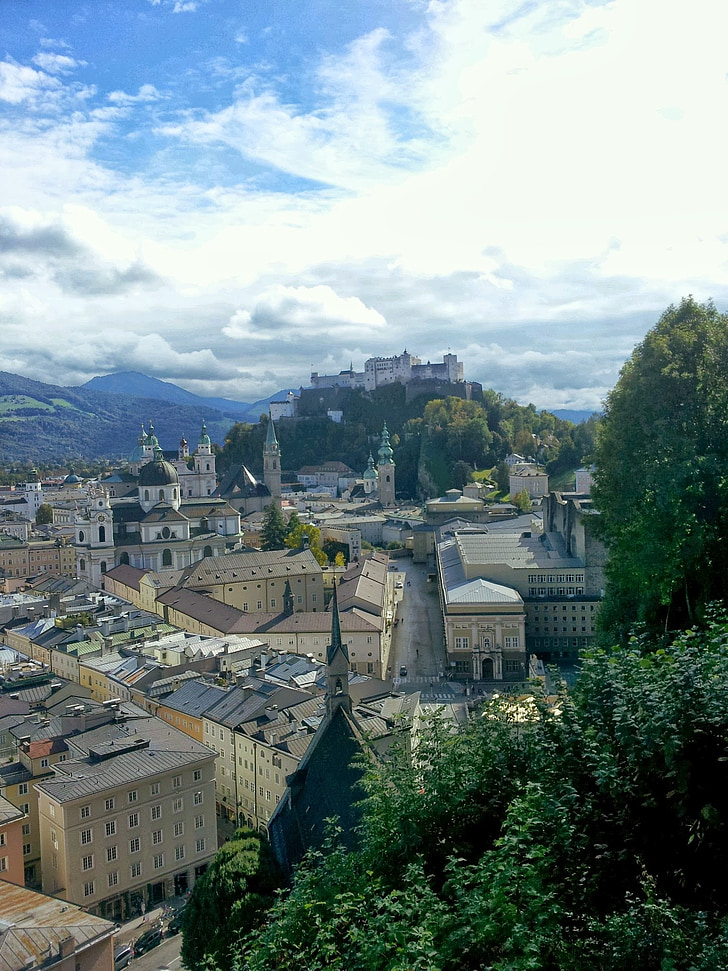 Salzburg, Østrig, fæstning, Hohensalzburg-fæstningen