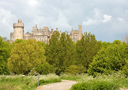 slottet, Arundel castle, Arundel, Vest, Sussex, England, engelsk