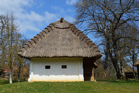 casa, persones, arquitectura, Hongria, edifici, tradició, hongarès