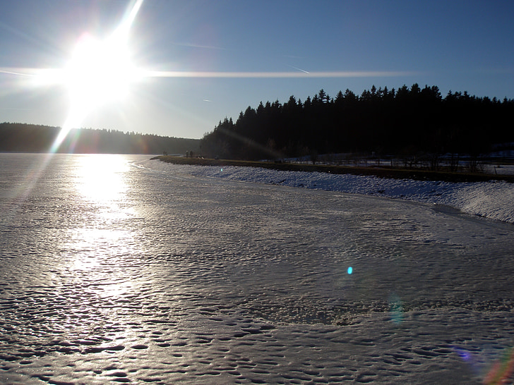 zimné, slnko, ľad, za studena, Príroda, zimné obrázok