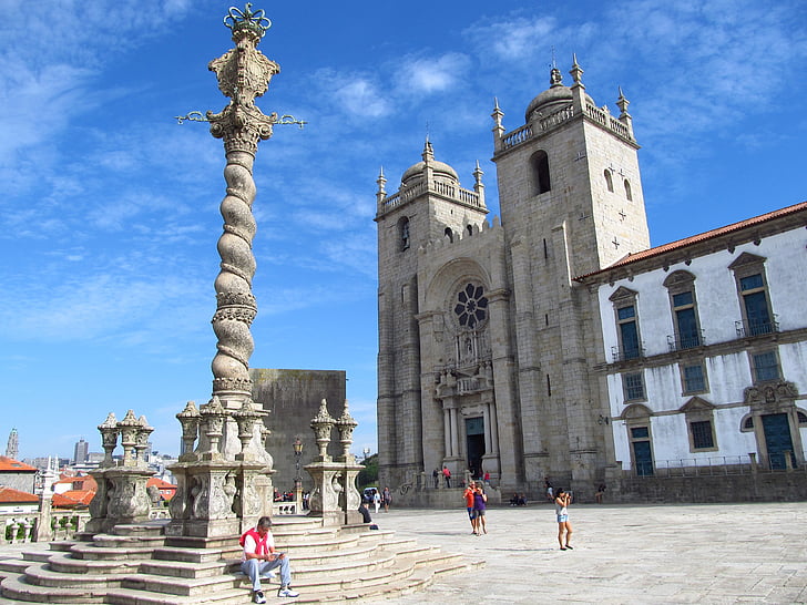 Porto, Portugal, ciudad, Iglesia, viajes