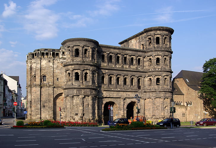 city gate, roman, black gate, historical, architecture, landmark, stone
