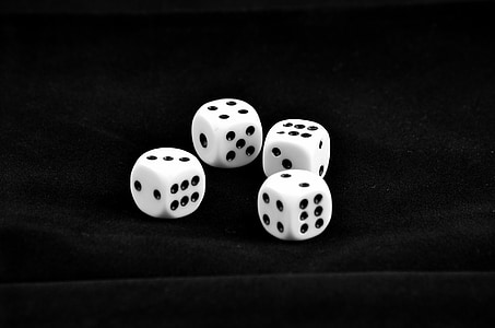 kocka, játék, pontok, játék, szerencse, szerencsejáték, véletlen
