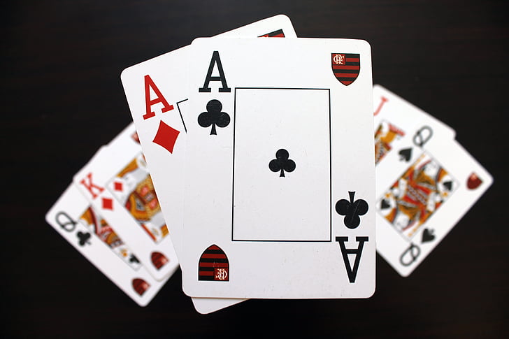 litery, Deck, ACE, gra, gra w karty, Kombinezony