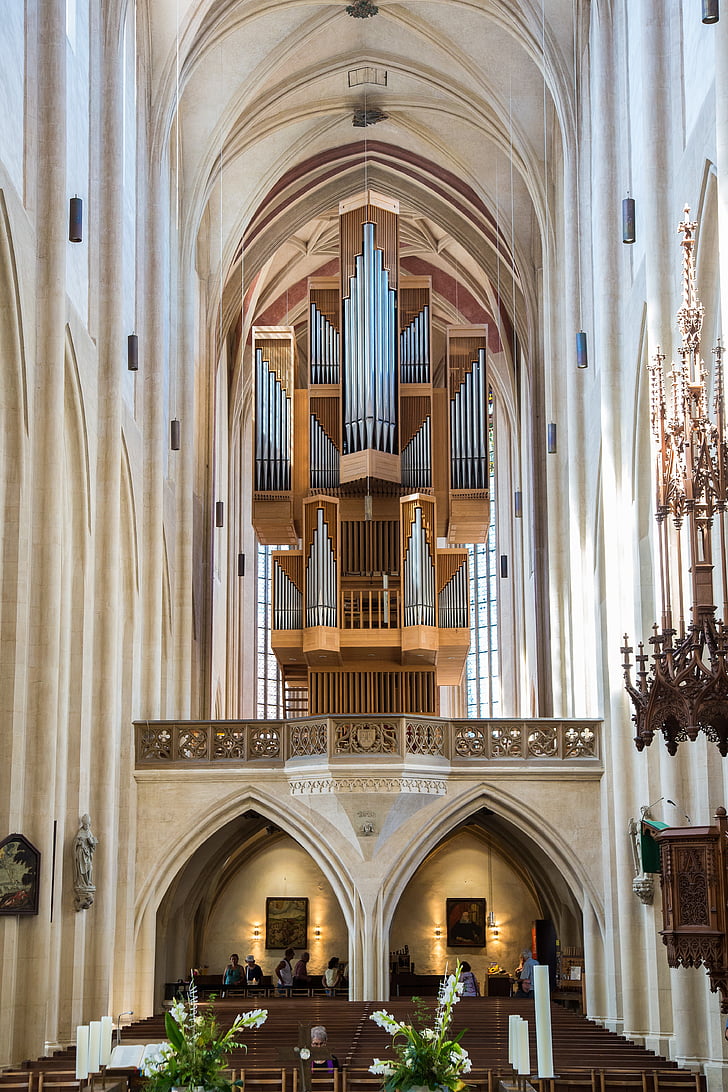 Rothenburg sağır, Rothenburg, St jacob, Şehir Kilisesi, organ, Kilise, Katedrali