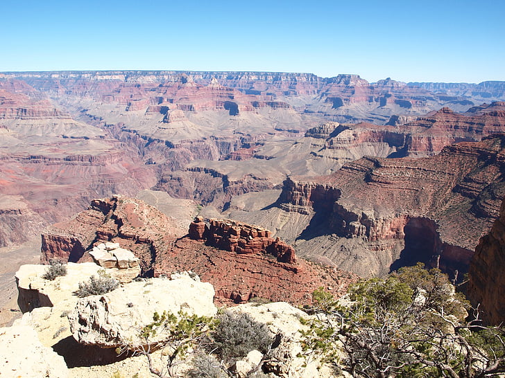 Stany Zjednoczone Ameryki, Arizona, Canyon state, Grand canyon, Rock, Rzeka Kolorado, Ameryka