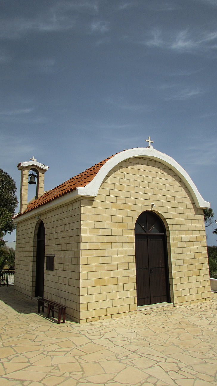 Cypern, Dhekelia, Ayios nikolaos, kyrkan, ortodoxa