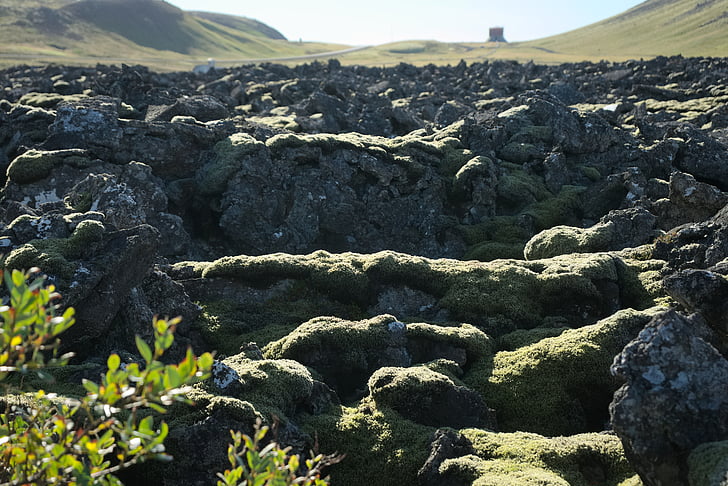 natura, volcànica, Islàndia, muntanya, volcà, a l'exterior, paisatge