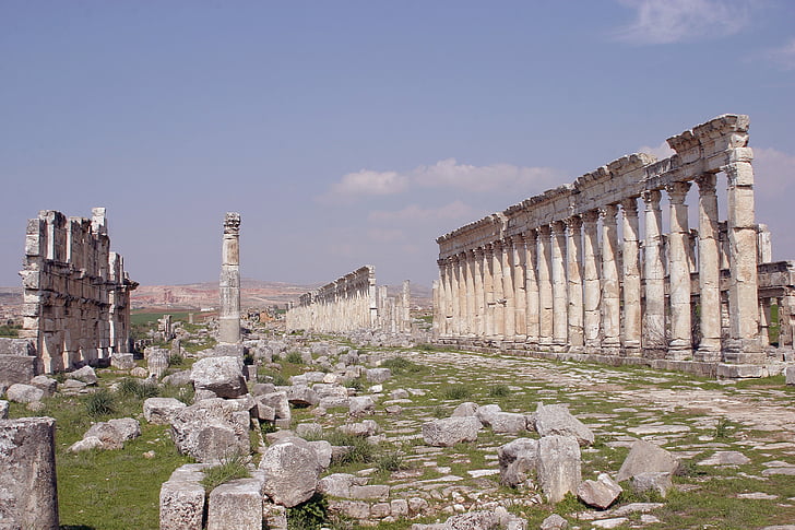 aphamia, byzantisch, Syria, starożytne miasta