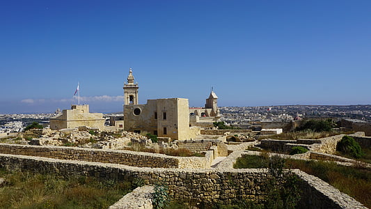 victoria citadel, gozo island, malta