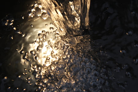 water, drop of water, drip, spray, close, water feature, inject
