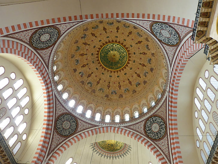Istanbul, Turecko, mešita, Islám, modlitba, Süleymaniye, Sulejmanova mešita