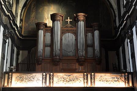 orgle, instrument, cerkev