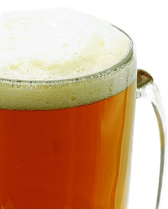 cerveja, bebida, álcool, vidro, Krug, consumo de, dia do pai