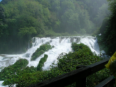 Cascata delle marmore, Marmore, cascada, naturaleza, Río, agua, bosque