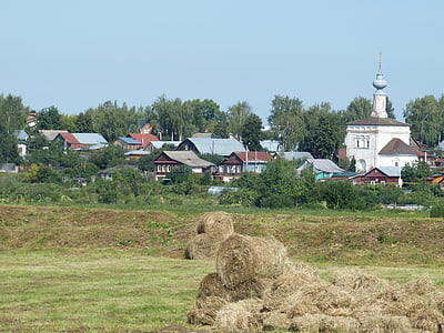Ryssland, historiskt sett, Golden ring, byggnad, ortodoxa, kyrkan, gamla stan