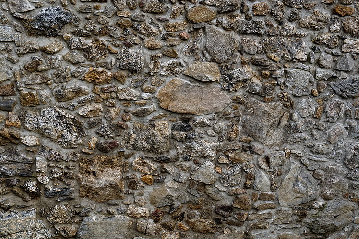 wall, natural stones, old, home, farmhouse, architecture, facade