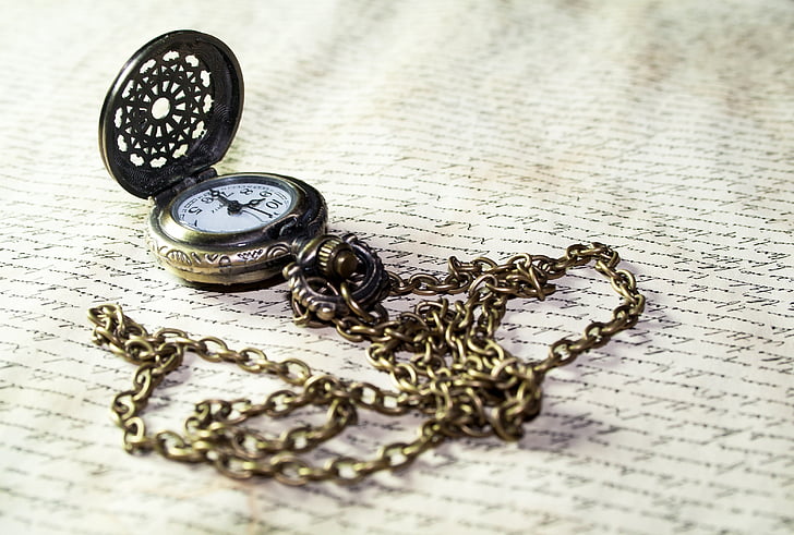 đồng hồ, thời gian, túi watch, cũ, đồ cổ, phông chữ, chữ cái