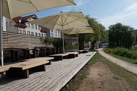 địa phương, phục hồi, Tuttlingen, quán cà phê, kiến trúc, hoạt động ngoài trời