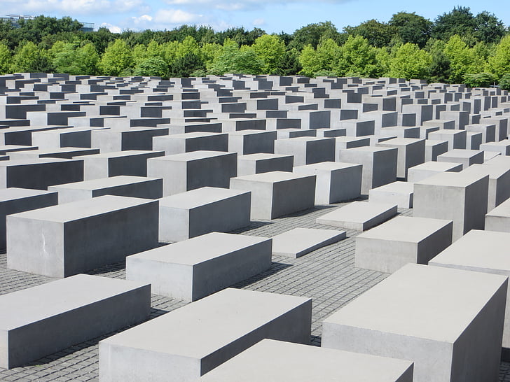 Berlin, Şehir, Almanya, Holokost, Memorial