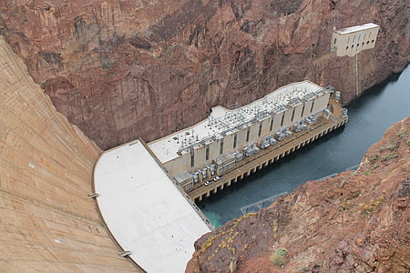 đập Hoover, Nevada, Hoover, Dam, sức mạnh, Arizona, nhà máy thủy điện