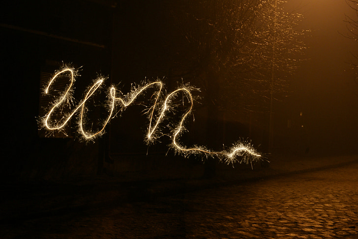 nyttårsdag, nyttårsaften, 2012, sparkler, fyrverkeri