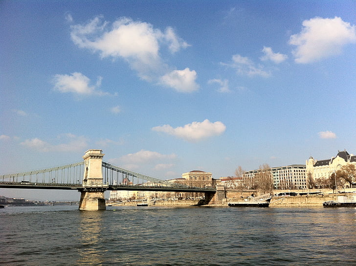 Węgry, Budapeszt, Wycieczka do miasta, atrakcje turystyczne, podróży, wakacje, Most