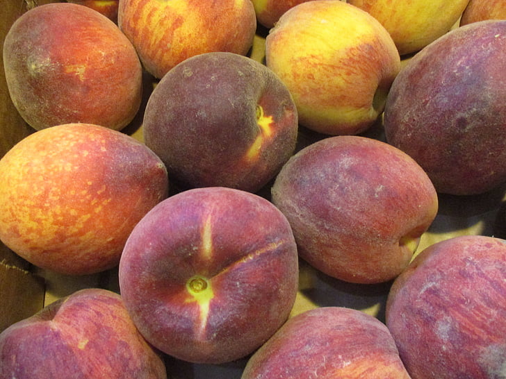 Peaches, fruits, fruits d’été, fruttariani
