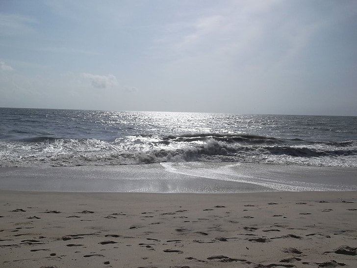 plaža, sunčano, mira, more, odmor, pijesak