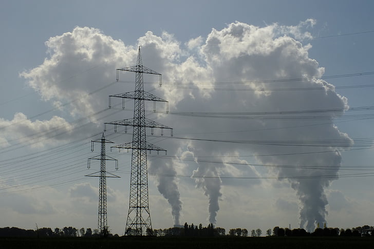 landscape, technology, energy, eneergiewirtschaft, power poles, reinforce, power supply