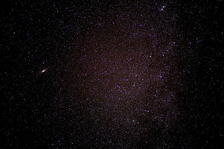 csillagos ég, Star, galaxisok, Andromeda, Androméda-köd, Galaxy m 31, Androméda-galaxis