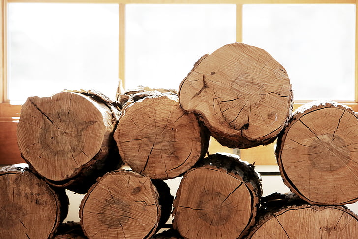 фотография, дърва за огрев, стека, дървен материал, логове, дървен материал, природата