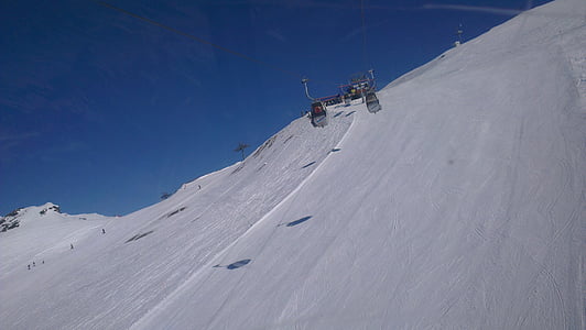 Ski, Thiên nhiên, mùa đông, Heiligenblut, thể thao, tuyết, núi
