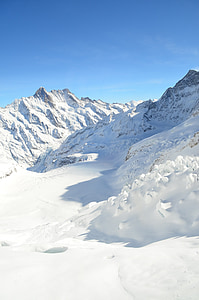 Swiss, atas mountin, mountin putih, salju mountin, Interlaken, Jungfrau, Luzern