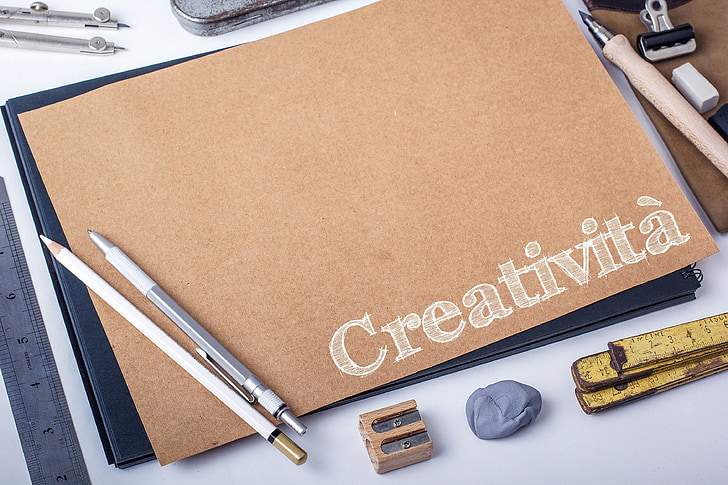 Creativeness, Kreslenie, ukončení, myšlienky, Farba, psychológia, nápady