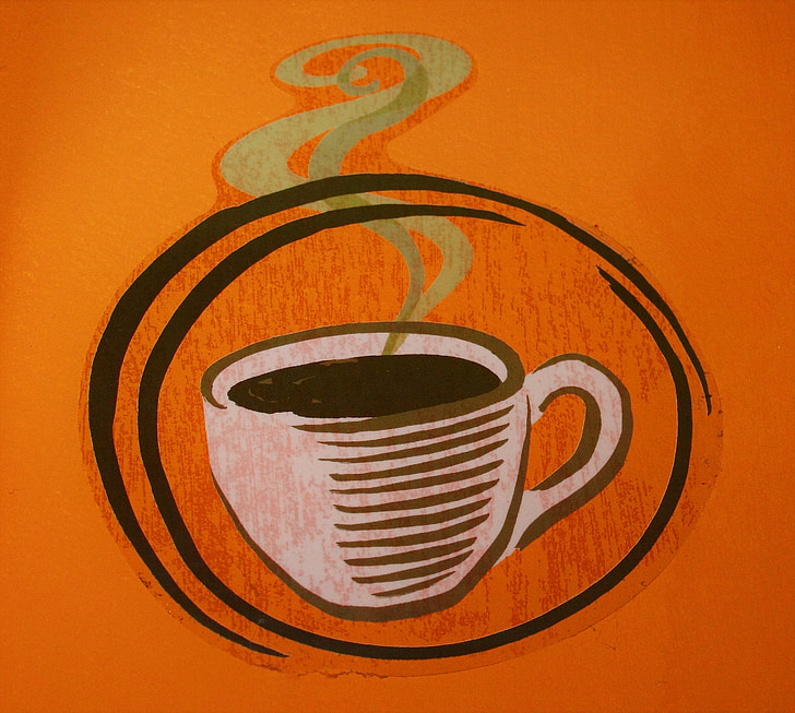 cafè, Copa, tassa de cafè, esmorzar, cafeteria, xocolata calenta, beguda