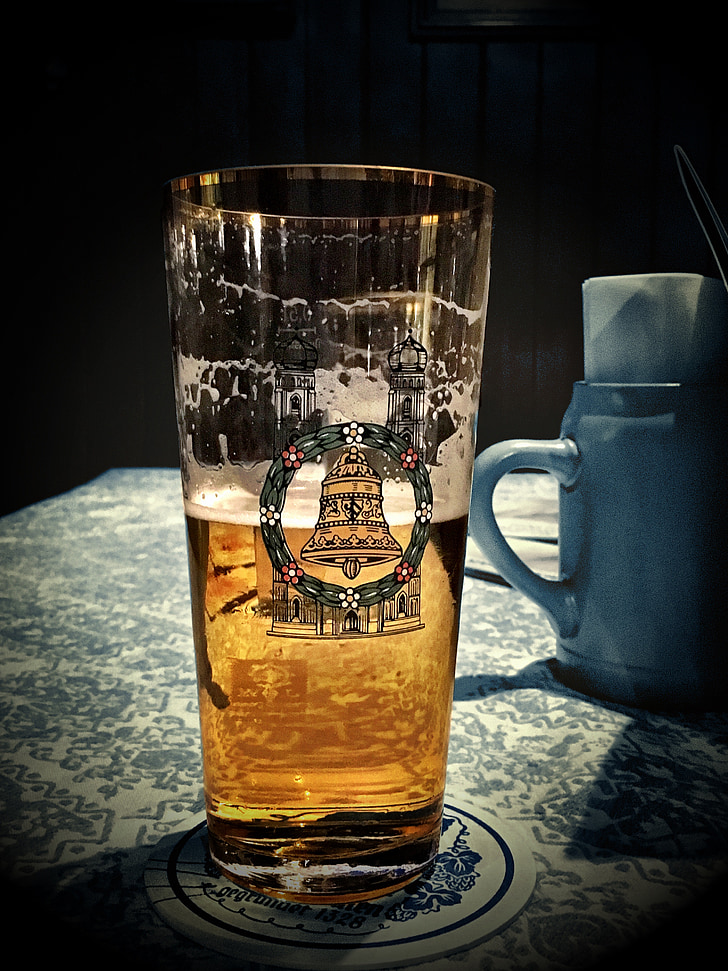 cervesa, Restaurant, bavarès, beguda, després del treball, calidesa
