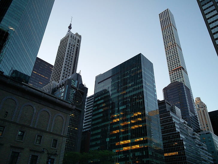 skyskraber, Tower, City, NYC, 432 park, Manhattan, USA