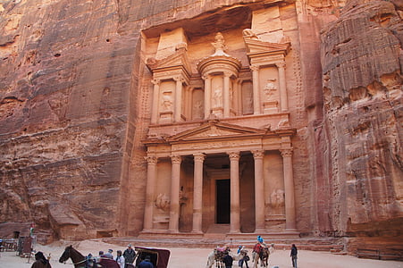 Petra, Jordània, jones d'Indiana, pel. lícula, punt de referència, antiga, arquitectura