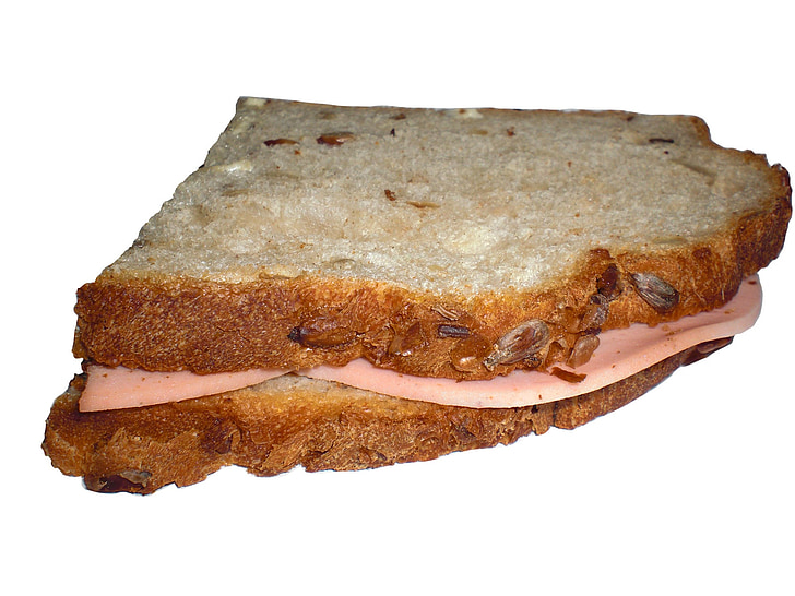 Sandwich, välipala, wurstbrot, Ruoka, syödä, syötävä, leipä