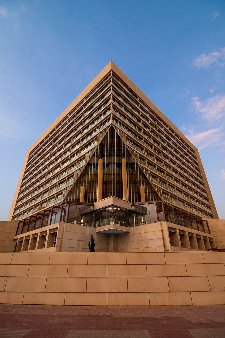 Dubai, Sheraton, Hôtel, luxe, façade, bâtiment, façades de maisons