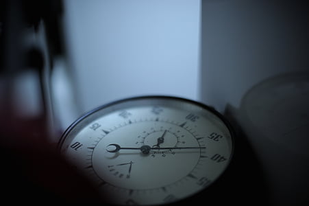 tijd, horloge, meter, tijdmeting, mørkekammerur, stase, klok