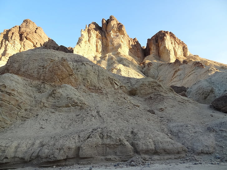 Death valley, berg, Rock, natuur, landschap, woestijn, Rock - object