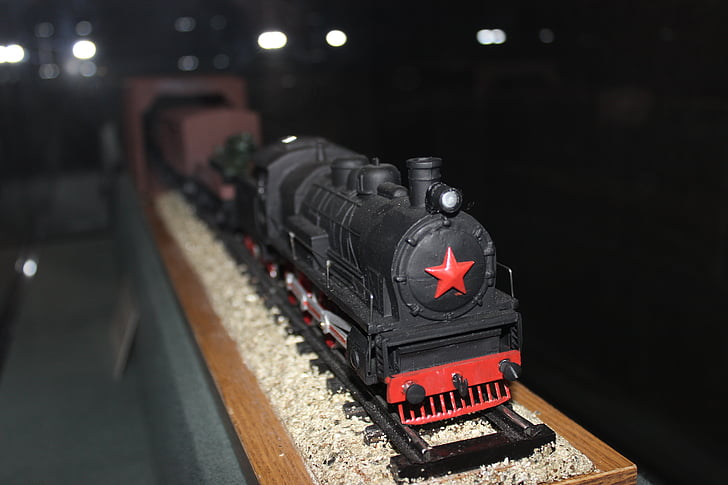 train, modèle, chemin de fer, voie ferrée, transport, train à vapeur, locomotive